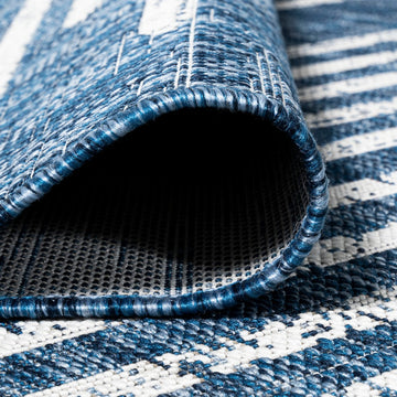 Zolak Berber Stripe Geometric Area Rug